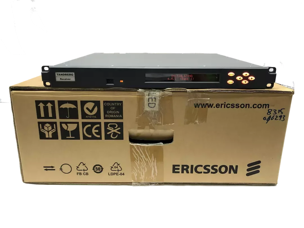 Tandberg RX8315 DVB-S2/8PSK HD/SD MPEG-4/2 Distribution Receiver with 4 RF Inputs - ZYYKZ Test Equipment