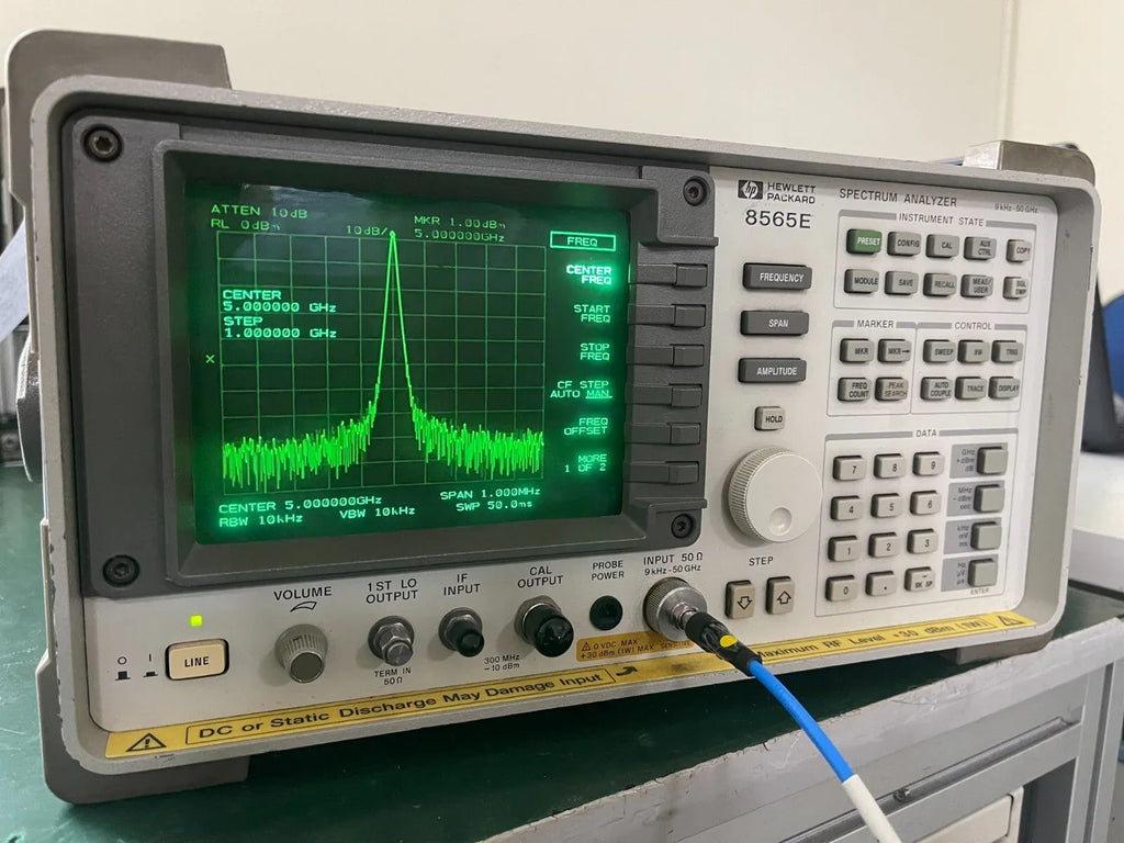 HP Agilent 8565E RF Spectrum Analyzer 9 kHz - 2.9 GHz - ZYYKZ Test Equipment