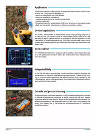 Sonel TDR-420 Time Domain Reflectometer - 6000m Range, 1% Accuracy