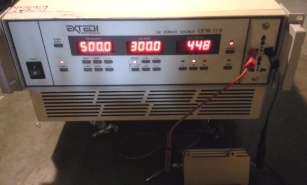 Extech 1000VA AC Power Source 0-300V 45-500Hz Adjustable Frequency - ZYYKZ Test Equipment