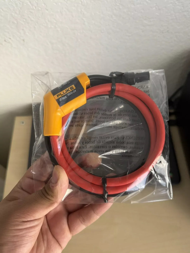 Fluke i17XX-IFLEX1500-24 Flexible Current Probe, 1500A AC, 24-inch - ZYYKZ Test Equipment