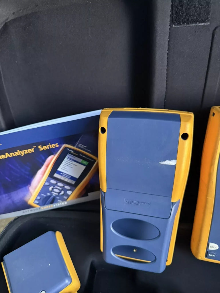 Fluke Networks DTX-1800 CableAnalyzer with SFM2, MFM2 & PLA002 Modules - ZYYKZ Test Equipment