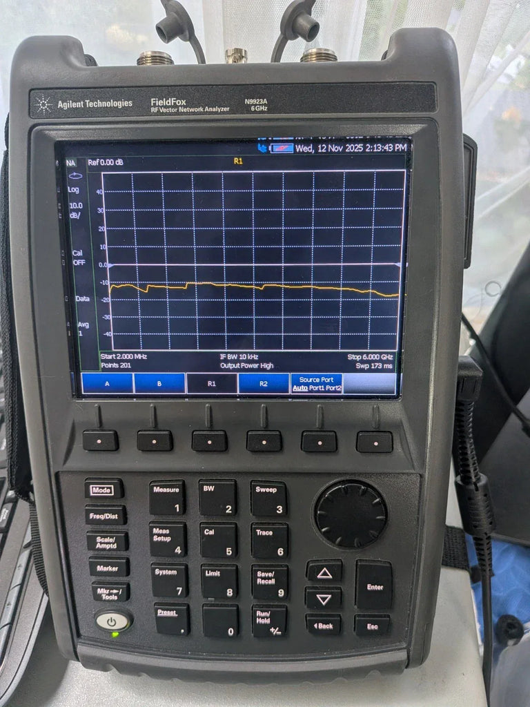 Keysight Agilent Fieldfox N9923A Calibrated Vector Network Analyzer 6 GHz - ZYYKZ Test Equipment