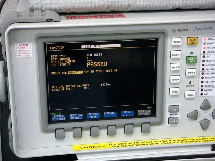 Agilent 37718A OmniBER718 High-Precision Communication Analyzer - ZYYKZ Test Equipment