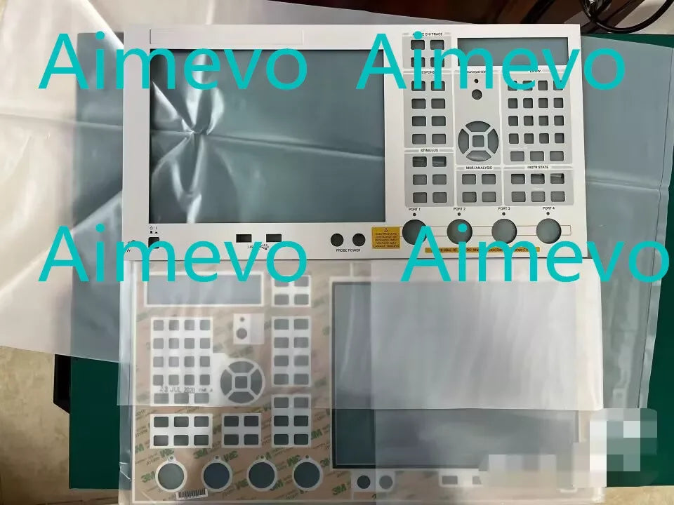 Agilent E5071C Front Panel Membrane Keypad Button Film 4-Port - ZYYKZ Test Equipment