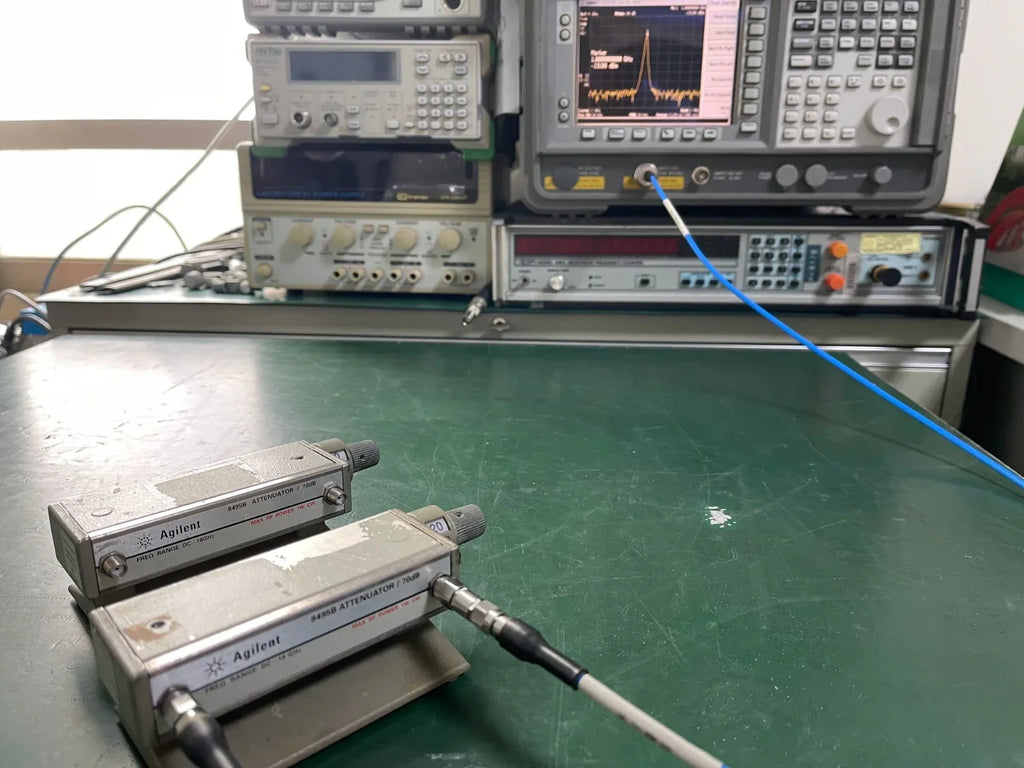 HP Agilent 8495B Step Attenuator 0-18 GHz, 0-70 dB Range, 10 dB Steps - ZYYKZ Test Equipment