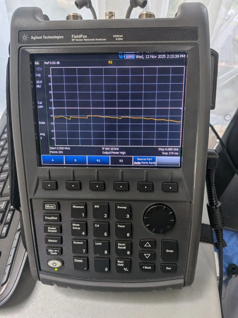 Keysight Agilent Fieldfox N9923A Calibrated Vector Network Analyzer 6 GHz - ZYYKZ Test Equipment