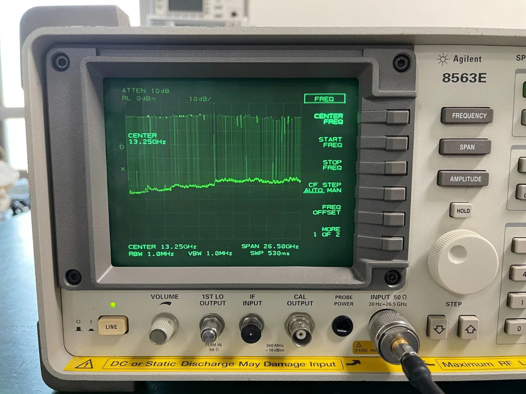 Agilent 8563E Spectrum Analyzer 9 kHz to 26.5 GHz - ZYYKZ Test Equipment