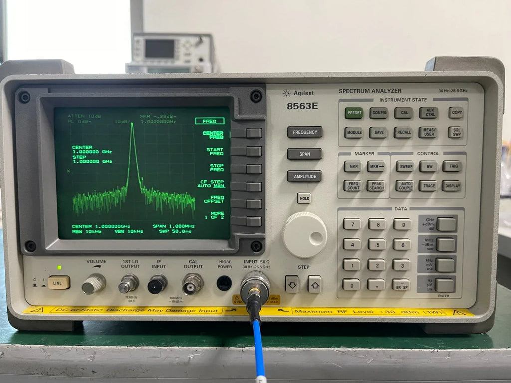 Agilent 8563E Spectrum Analyzer 9 kHz to 26.5 GHz - ZYYKZ Test Equipment
