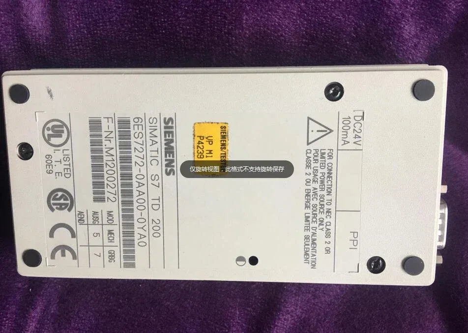 Siemens SIMATIC S7-200 6ES7 272-0AA00-0YA0 Digital Input Module - ZYYKZ Test Equipment