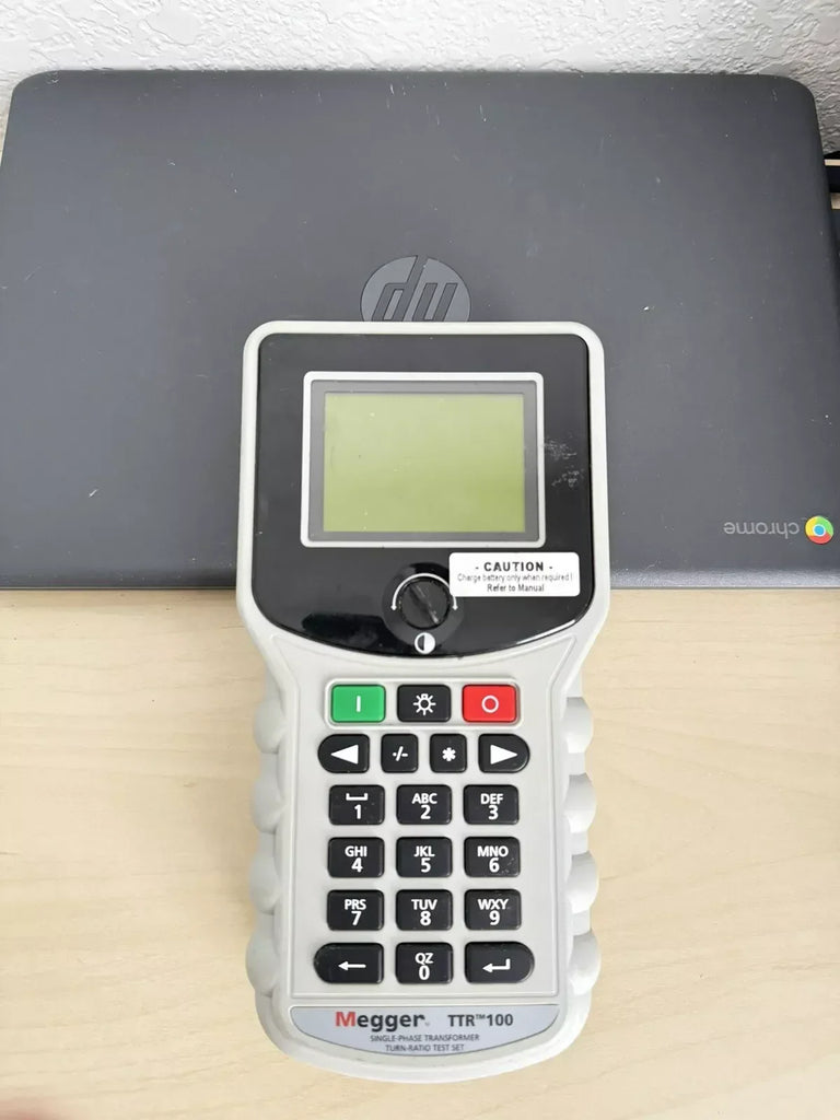 Megger TTR100-1 Transformer Turns Ratio Tester for Single & Three Phase (Parts Only) - ZYYKZ Test Equipment