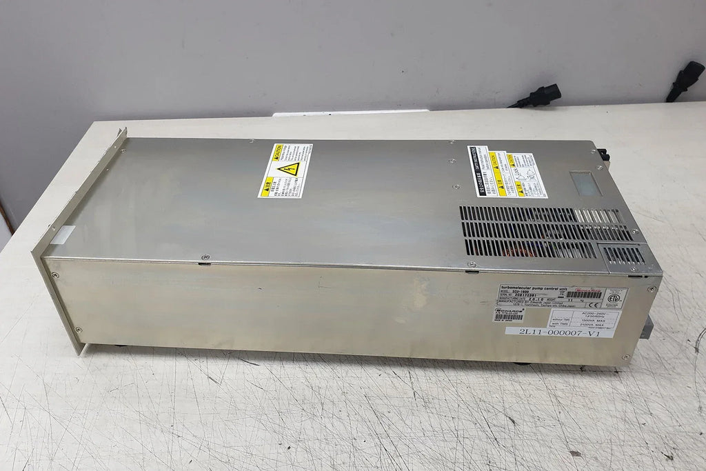Edwards SCU-1600 Turbomolecular Pump Controller Unit - Precision Vacuum Control - ZYYKZ Test Equipment