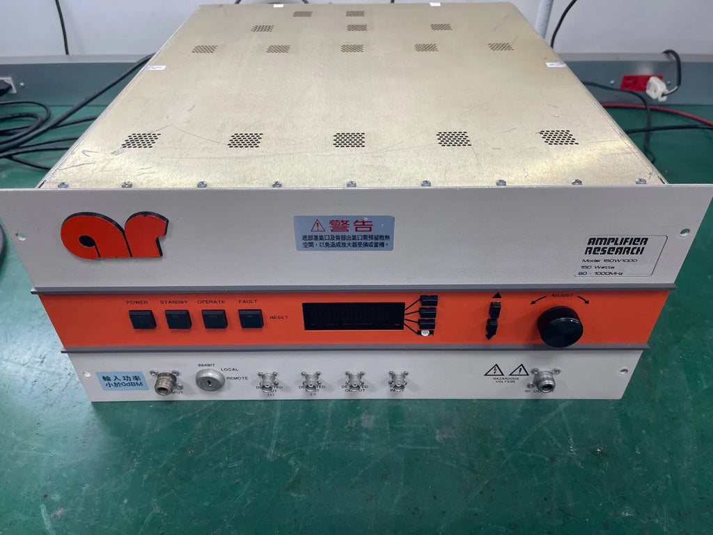 Amplifier Research AR 150W1000 150W RF Power Amplifier 80-1000 MHz - ZYYKZ Test Equipment