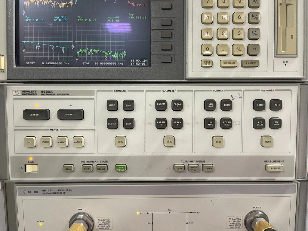 Microwave Receiver Section Module for RF Signal Processing - ZYYKZ Test Equipment