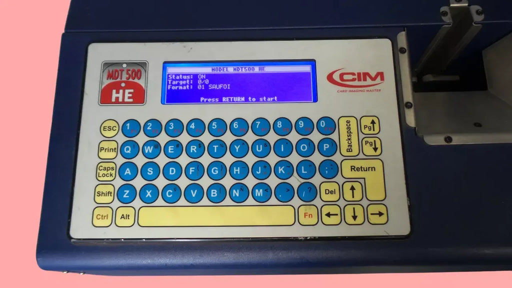 CIM Card Imaging Master MDT 500 HE High-Efficiency ID Card Printer - ZYYKZ Test Equipment