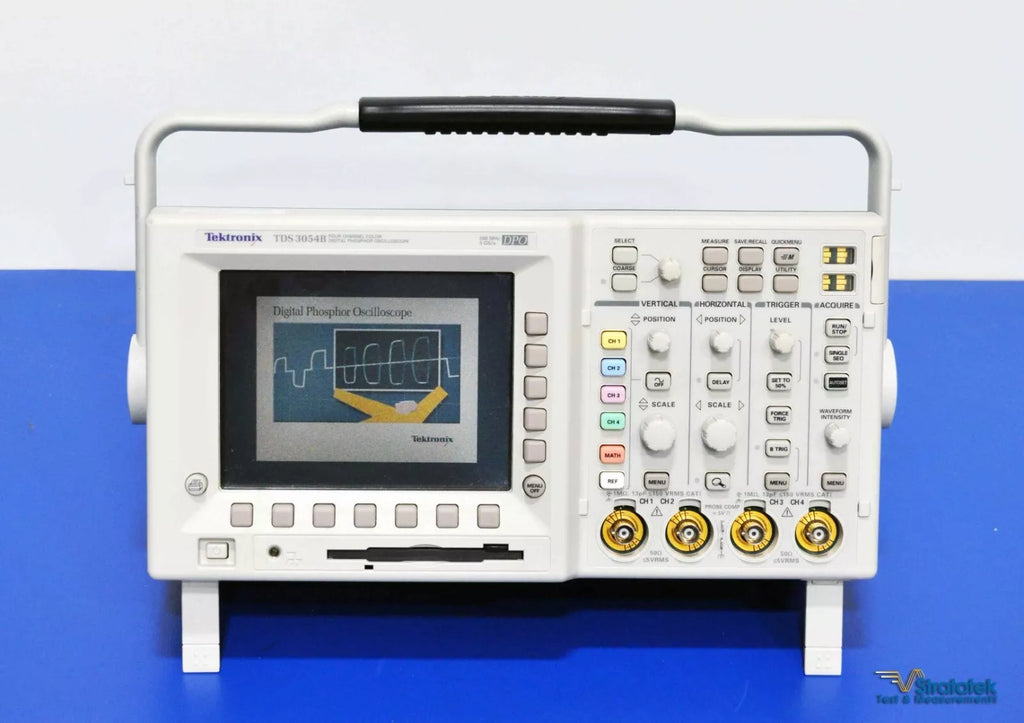 Tektronix TDS 3054B 500MHz 4-Channel Digital Phosphor Oscilloscope with NIST Calibration