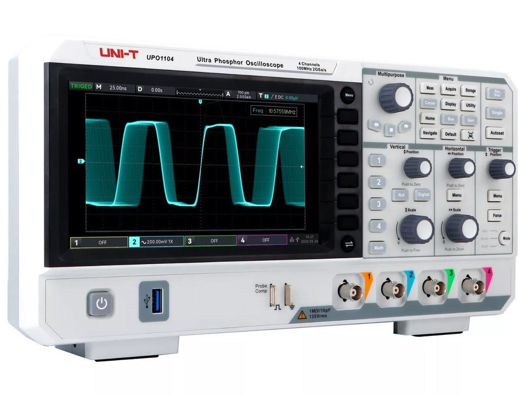 UNI-T UPO1104 100MHz 4-Channel Digital Storage Oscilloscope