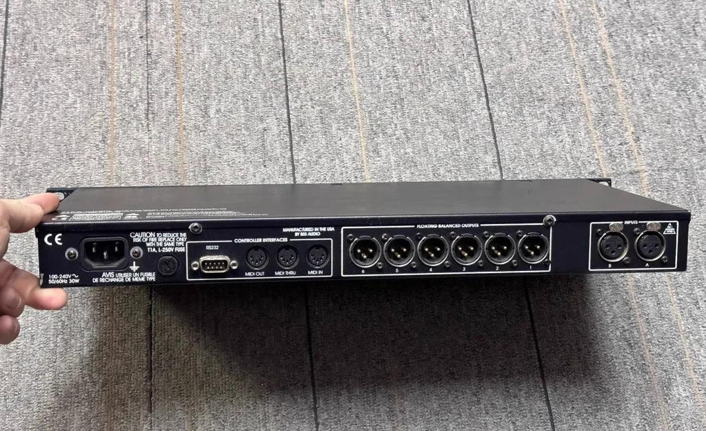 BSS FDS 336T Professional Audio Processor with Advanced Sound Processing - ZYYKZ Test Equipment
