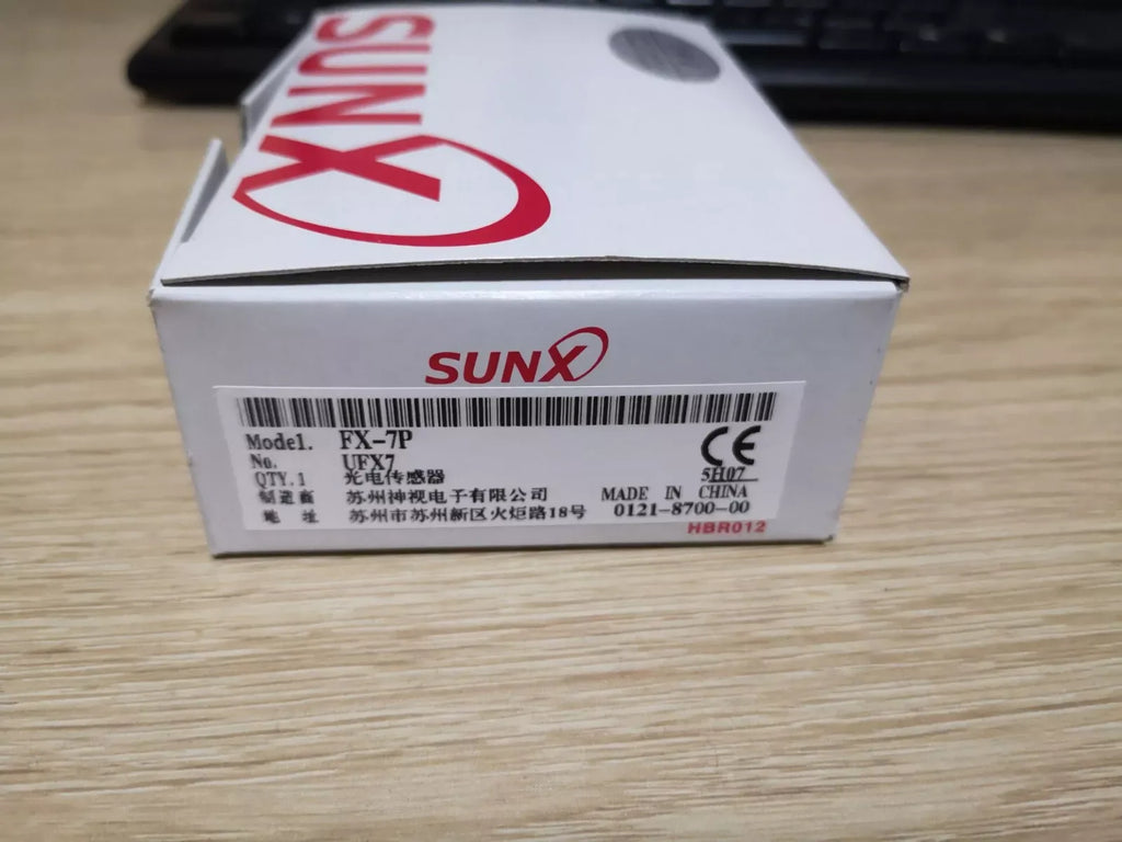 Panasonic SUNX FX-7P Fiber Optic Sensor - High Precision Detection - ZYYKZ Test Equipment