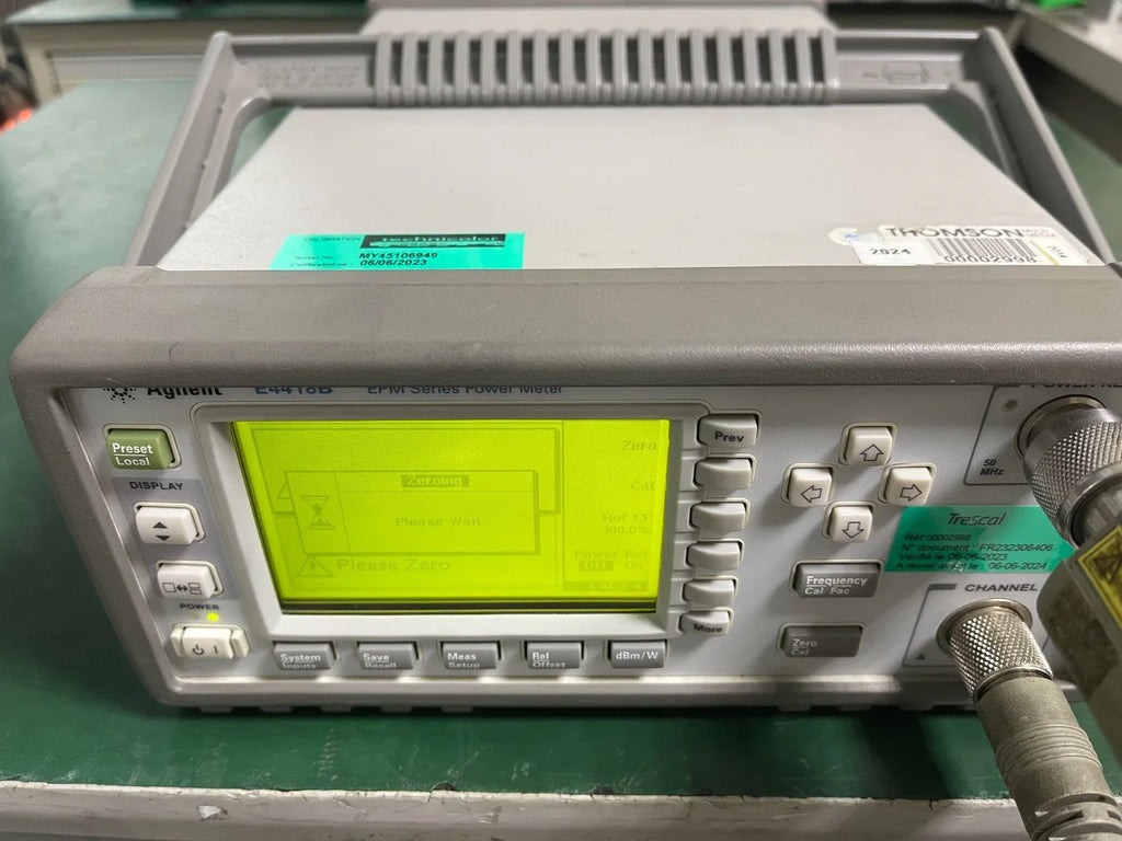 Agilent E4418B EPM Series Single-Channel RF Power Meter - ZYYKZ Test Equipment