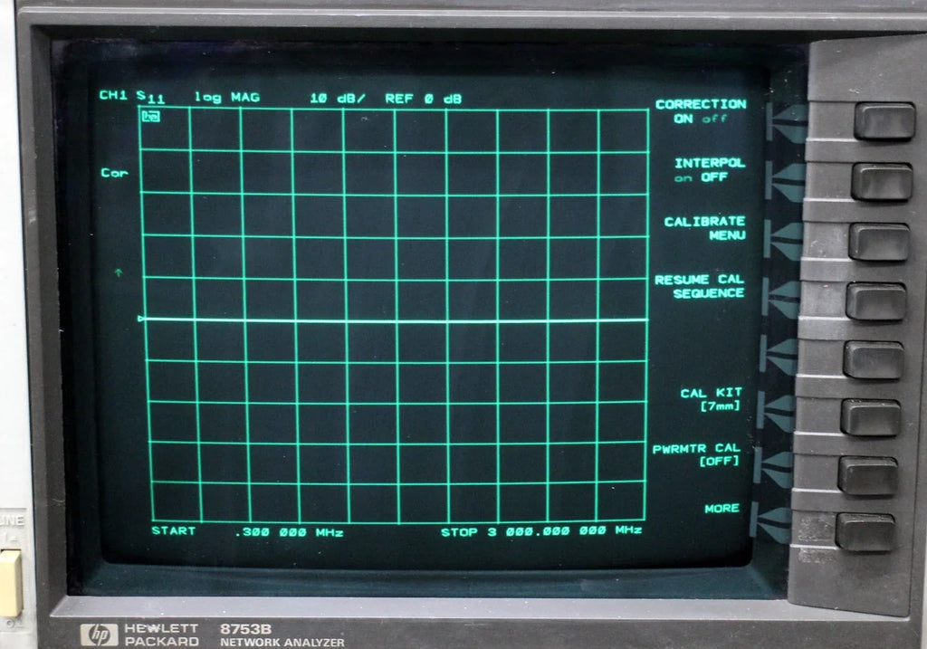 HP 8753B Network Analyzer with 85046A Test Set - ZYYKZ Test Equipment