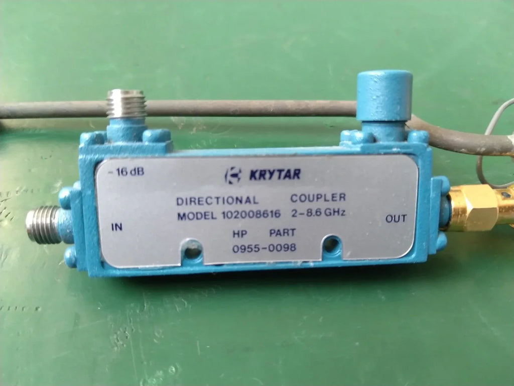 HP 5086-7327 High-Speed Diode Switch & 0955-0098 Directional Coupler - ZYYKZ Test Equipment