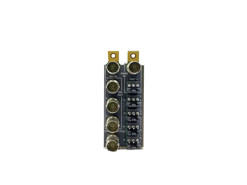 HARRIS MXA6800+A4D 4-Channel Analog Audio Multiplexer with Embedder - ZYYKZ Test Equipment