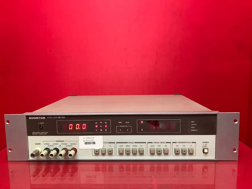 Boonton 5110 LCR Meter Precision Impedance Analyzer - ZYYKZ Test Equipment