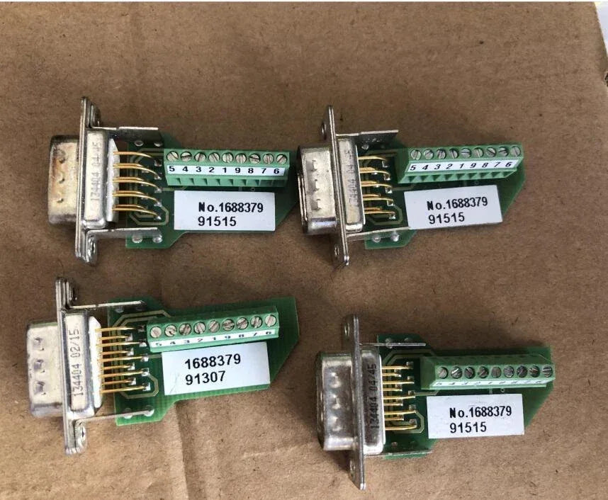 9-Position D-Sub Plug Terminal Block Connector - ZYYKZ Test Equipment