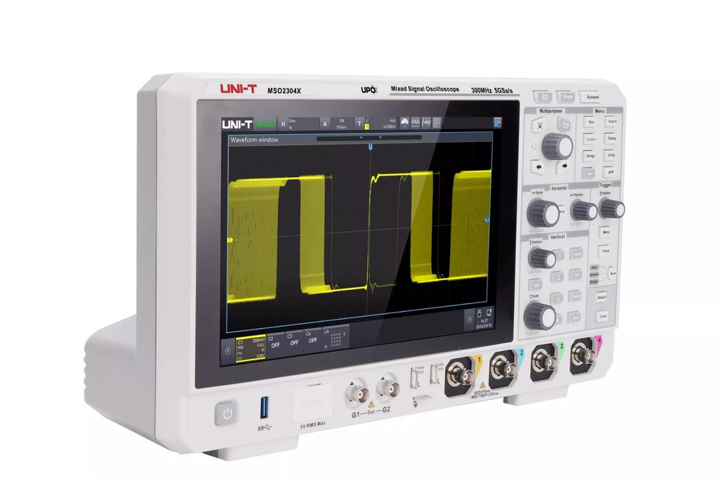 UNI-T MSO2304X 300MHz 4-Channel Mixed Signal Oscilloscope