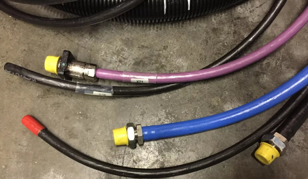 Kuka Robotics X91 & X98 Group Cables with 2 x 25M Tubes - ZYYKZ Test Equipment