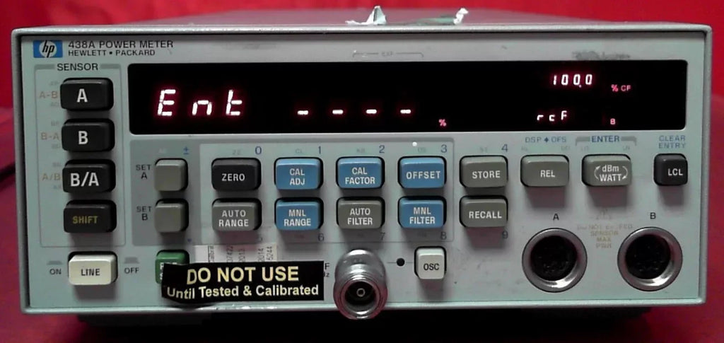 Agilent 438A Dual Channel Power Meter - ZYYKZ Test Equipment