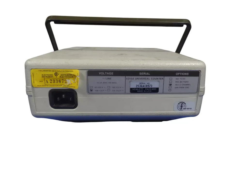 HP 5315A Universal Counter - High-Precision Frequency Measurement Instrument - ZYYKZ Test Equipment