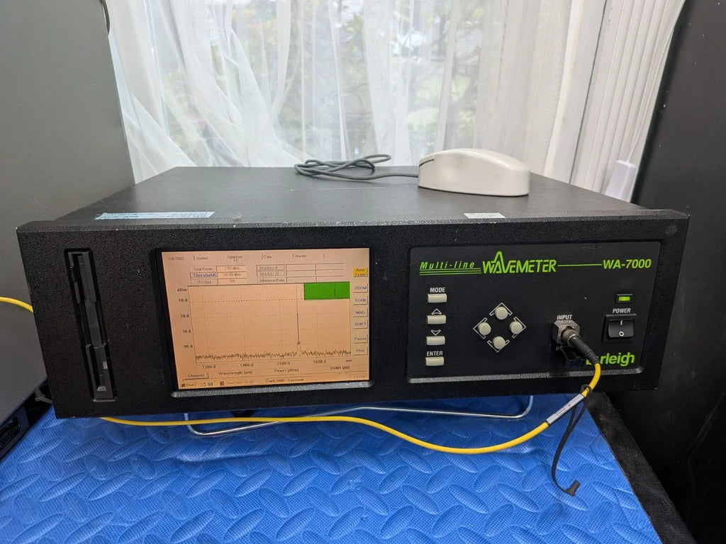 Burleigh WA-7000 Multiline Wavemeter for Precise Wavelength Measurement - ZYYKZ Test Equipment