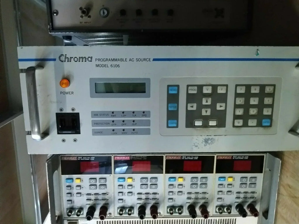 Chroma 6106 Programmable AC Source 0-300V, 15Hz-1kHz, 500VA Output - ZYYKZ Test Equipment