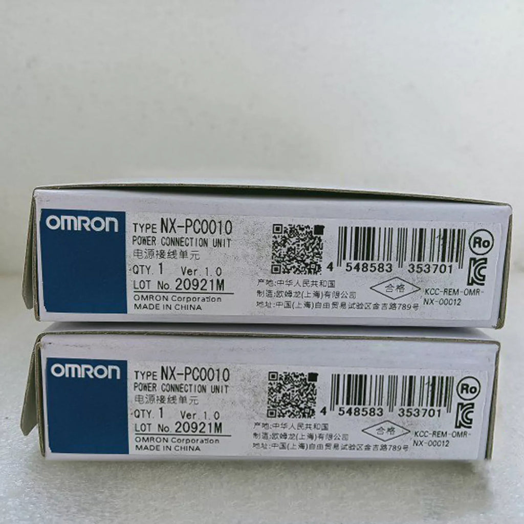 OMRON NX-PC0010 Power Connection Unit for NX Series Controllers - ZYYKZ Test Equipment