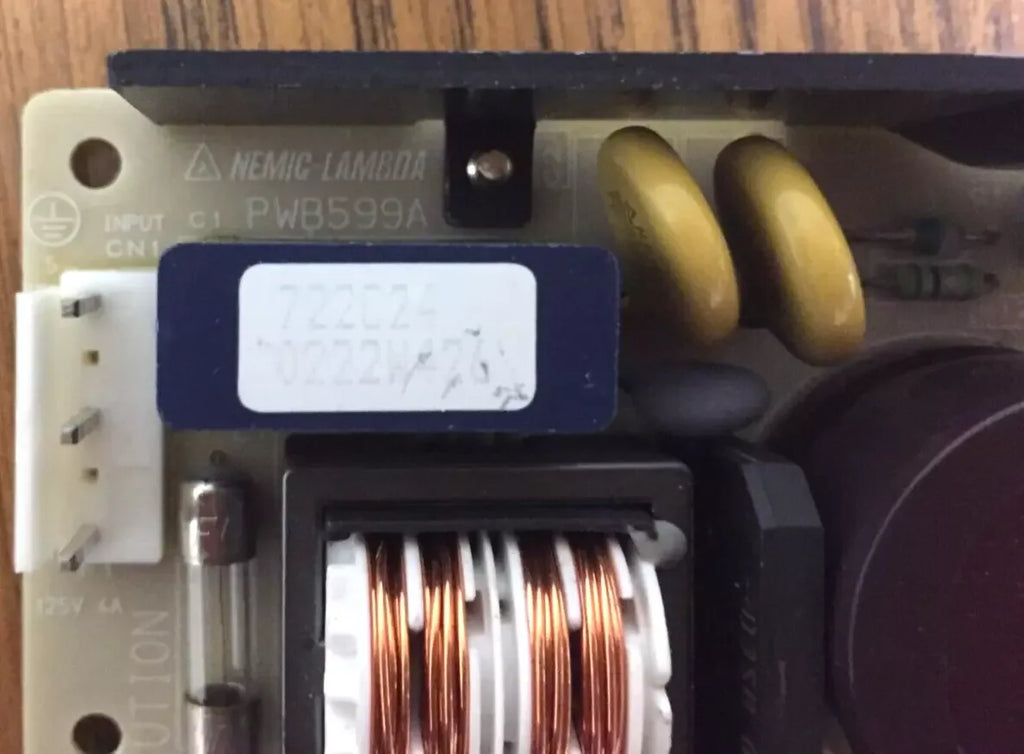 Nemic Lambda PWB599A Printed Circuit Board with Integrated Power Supply - ZYYKZ Test Equipment
