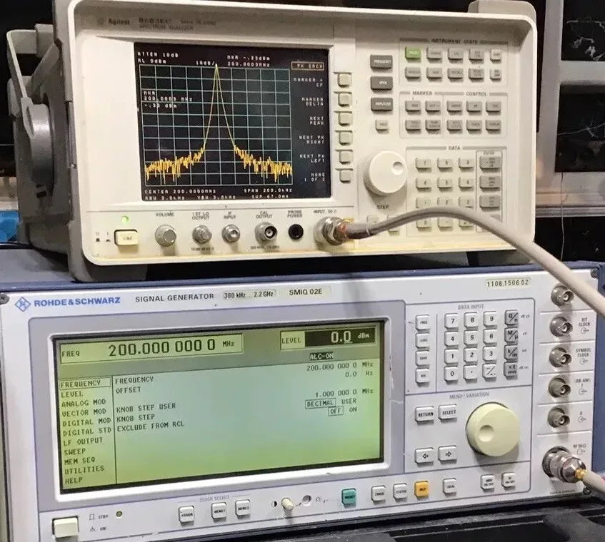 Rohde & Schwarz SMIQ02E Signal Generator 300 kHz to 2.2 GHz - ZYYKZ Test Equipment