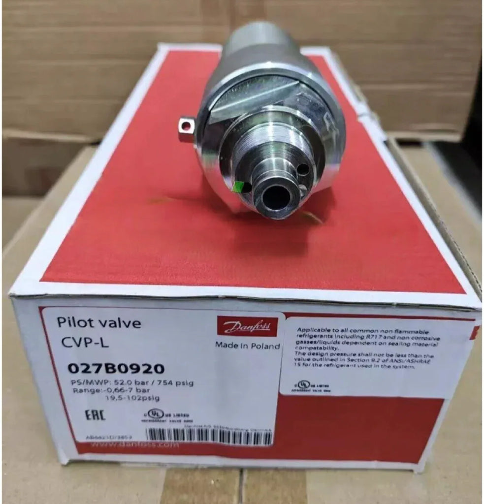 Danfoss 027B0920 CVP-L Constant Pressure Pilot Valve for Hydraulic Systems - ZYYKZ Test Equipment