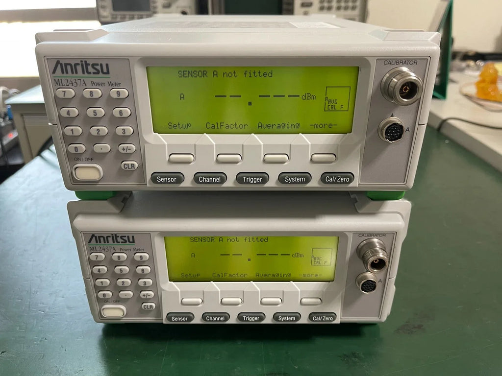 Anritsu ML2437A Single-Channel RF Power Meter with High Accuracy - ZYYKZ Test Equipment