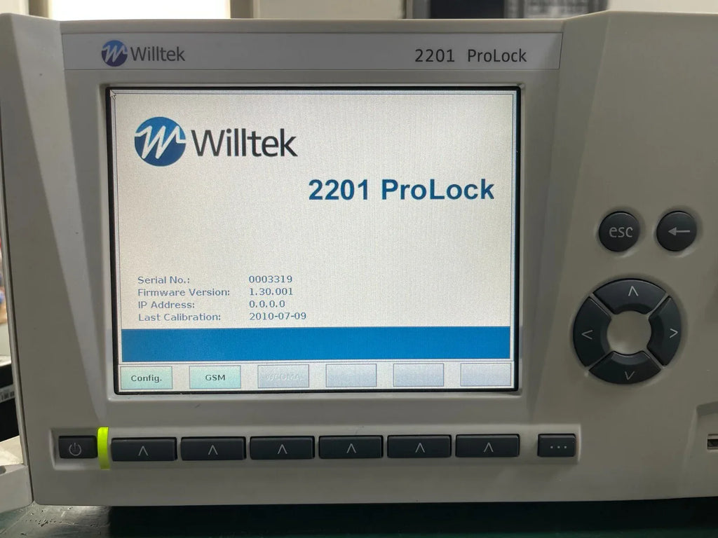Willtek 2201 ProLock 2G Cellular Test Set for Network Analysis - ZYYKZ Test Equipment