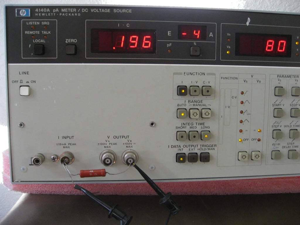 HP 4140A Precision MOSFET Leakage and Gate Capacitance Meter - ZYYKZ Test Equipment