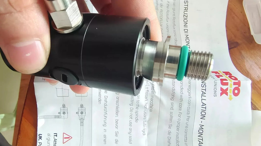 ROTOFLUX A08-1501-11L Industrial Swivel Joint - High Durability - ZYYKZ Test Equipment