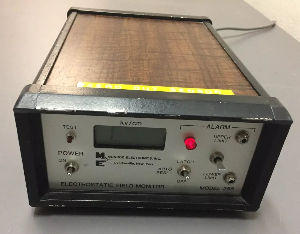Monroe Electronics Model 258 Electrostatic Field Monitor - Precision ESD Measurement - ZYYKZ Test Equipment