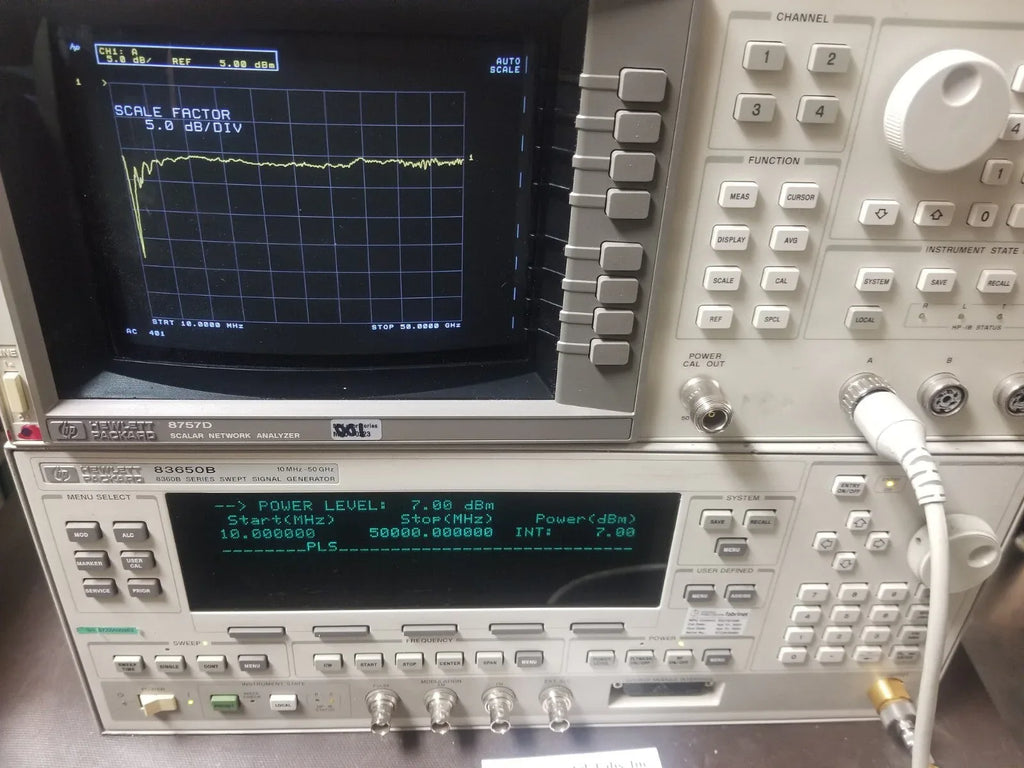 HP 83650B Microwave Signal Generator 10-50 GHz - ZYYKZ Test Equipment