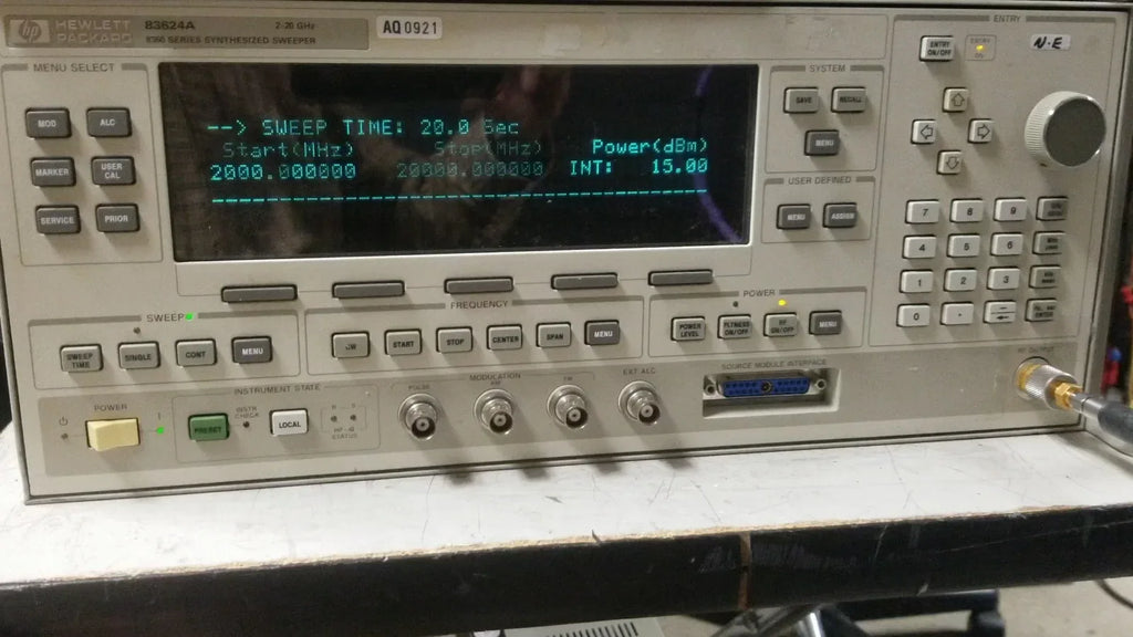 20GHz RF Sweep Signal Generator - ZYYKZ Test Equipment