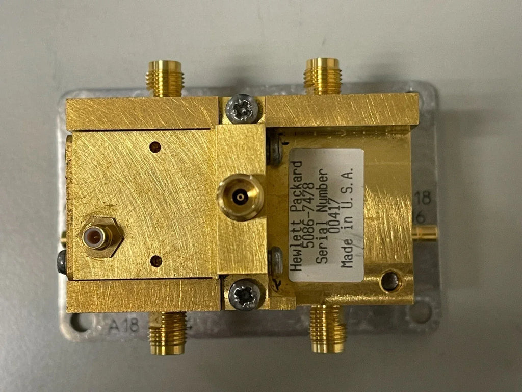 HP Agilent 5086-7478 40GHz RF Switch/Splitter Module for HP8516A Network Analyzer - ZYYKZ Test Equipment
