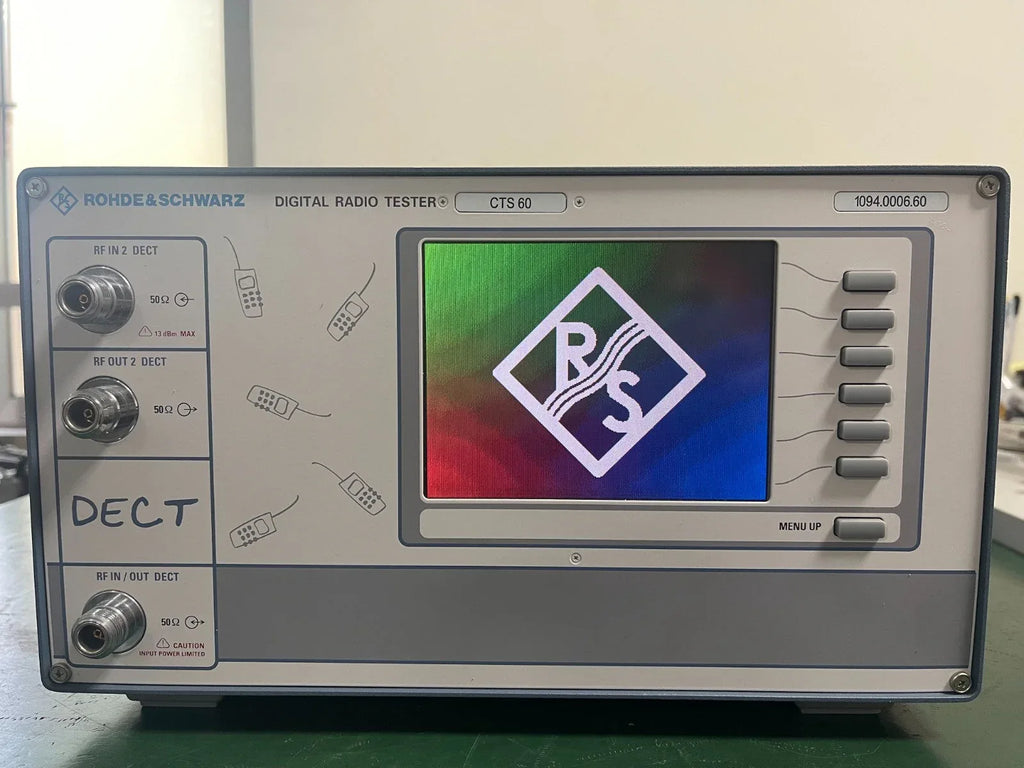 ROHDE & SCHWARZ CTS60 DECT Radio Communication Tester with Options K6 and K62 - ZYYKZ Test Equipment