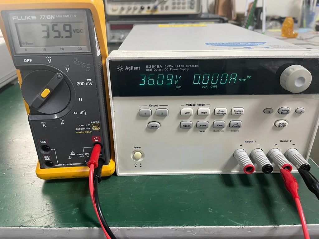 Agilent E3649A Dual Output Power Supply - 0-35V/1.4A & 0-60V/0.8A - ZYYKZ Test Equipment