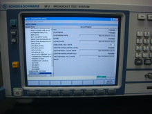Load image into Gallery viewer, Rohde &amp; Schwarz SFU K1/K20 DVB-T Broadcast Test System - ZYYKZ Test Equipment